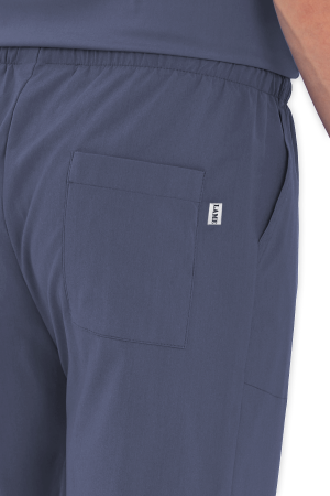 LAME Uniform Erkek Scrubs Pantolon – Açık Gri