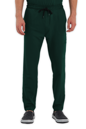 LAME Uniform Erkek Scrubs Pantolon Kargo Cepli – Avcı Yeşili