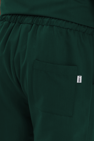 LAME Uniform Erkek Scrubs Pantolon Kargo Cepli – Avcı Yeşili