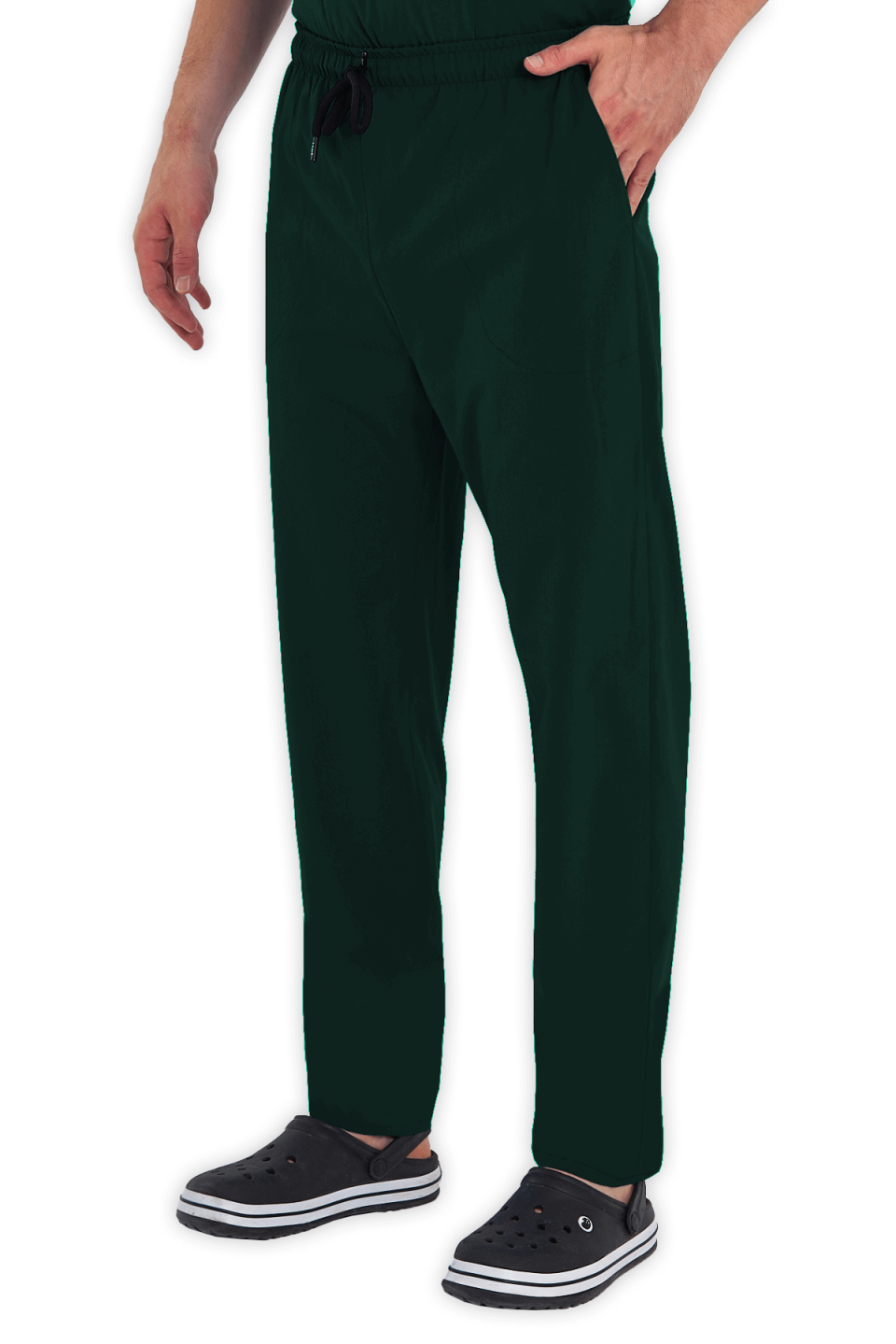 LAME Uniform Erkek Scrubs Pantolon – Avcı Yeşili