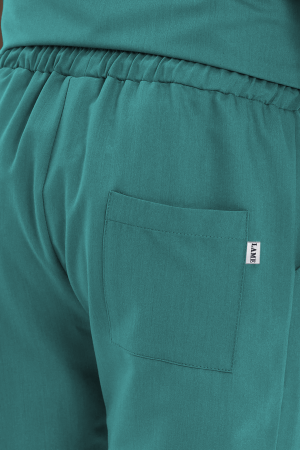 LAME Uniform Erkek Scrubs Pantolon Kargo Cepli – Cerrahi Yeşil