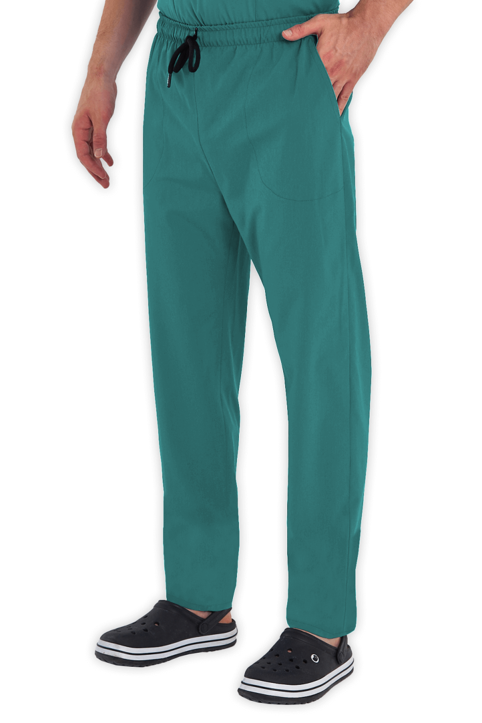 LAME Uniform Erkek Scrubs Pantolon – Cerrahi Yeşil