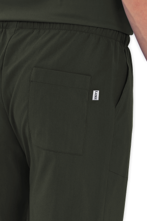 LAME Uniform Erkek Scrubs Pantolon – Haki