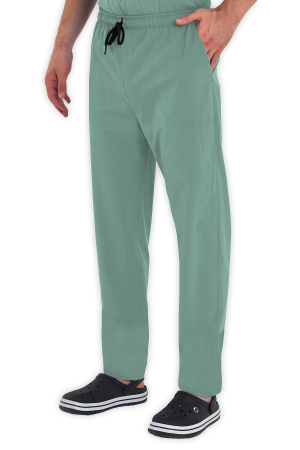 LAME Uniform Erkek Scrubs Pantolon – Mint Yeşili
