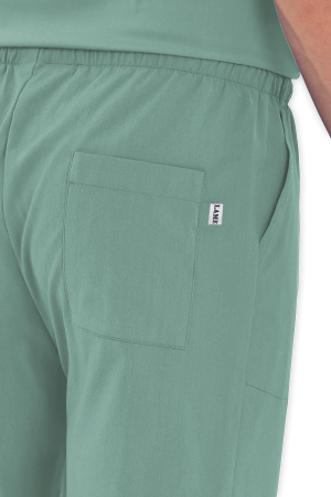 LAME Uniform Erkek Scrubs Pantolon – Mint Yeşili