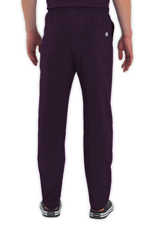 LAME Uniform Erkek Scrubs Pantolon – Mürdüm