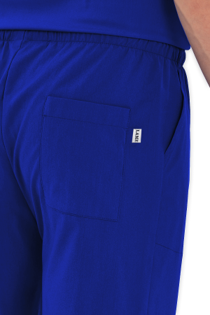 LAME Uniform Erkek Scrubs Pantolon – Saks Mavisi