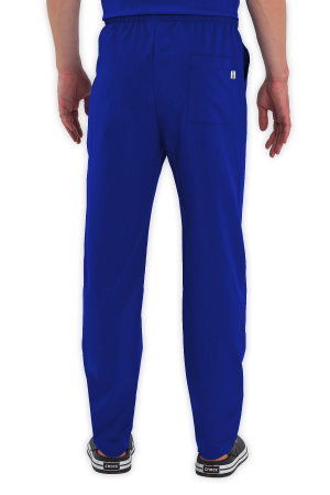 LAME Uniform Erkek Scrubs Pantolon – Saks Mavisi