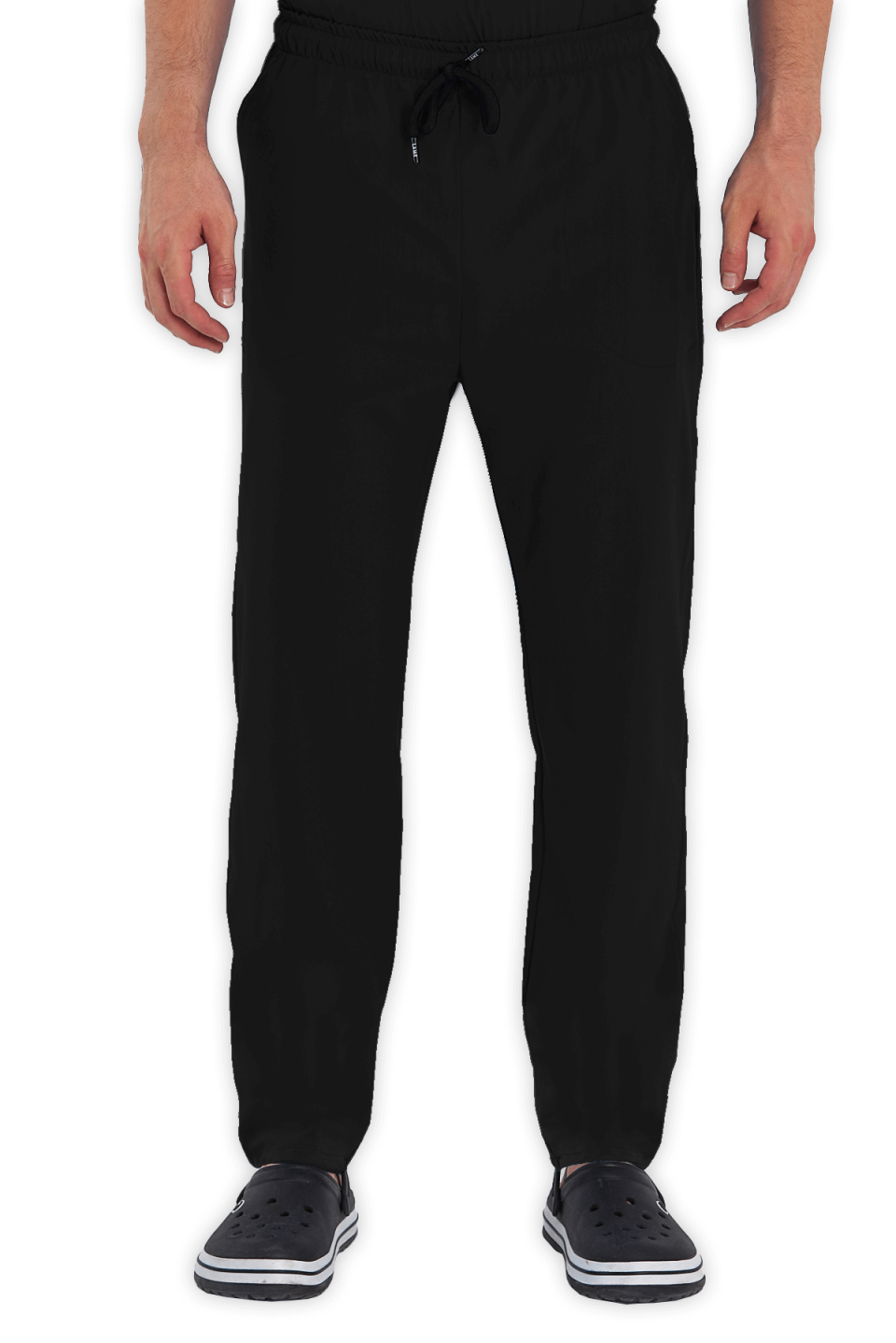 LAME Uniform Erkek Scrubs Pantolon – Siyah