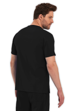LAME Uniform Erkek Scrubs Takım – Siyah