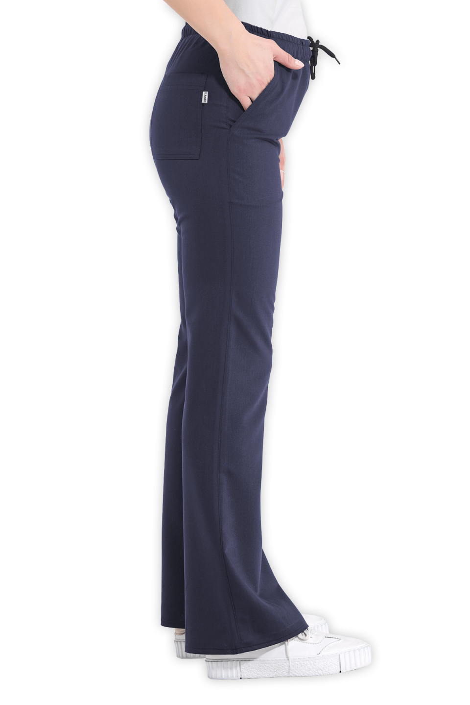 LAME Uniform Kadın Scrubs Pantolon İspanyol Paça – Antrasit