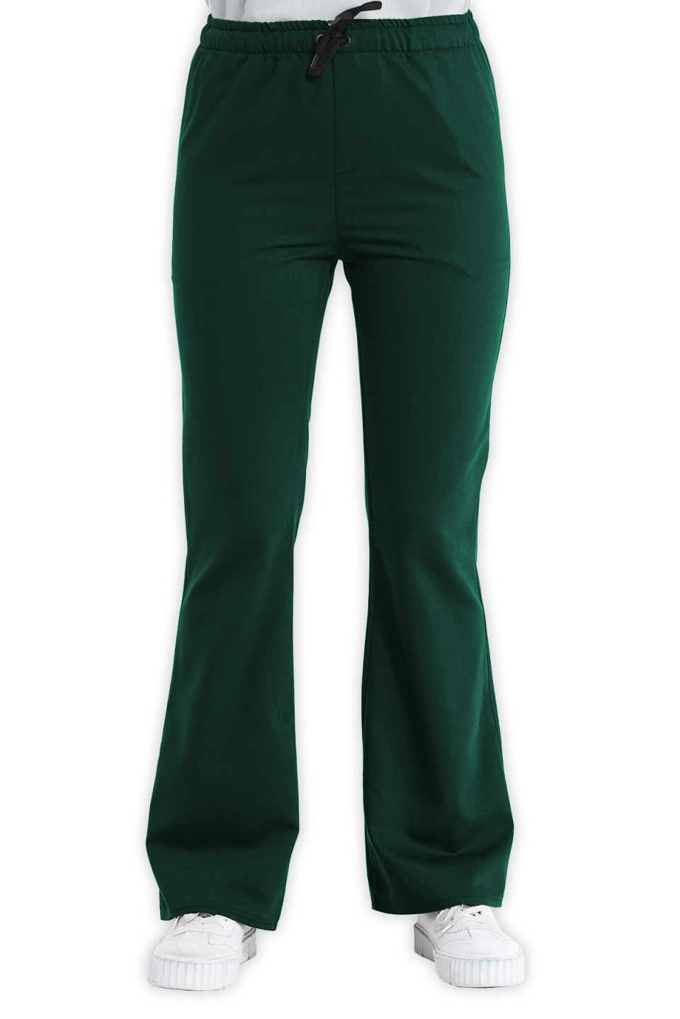 LAME Uniform Kadın Scrubs Pantolon İspanyol Paça – Avcı Yeşili