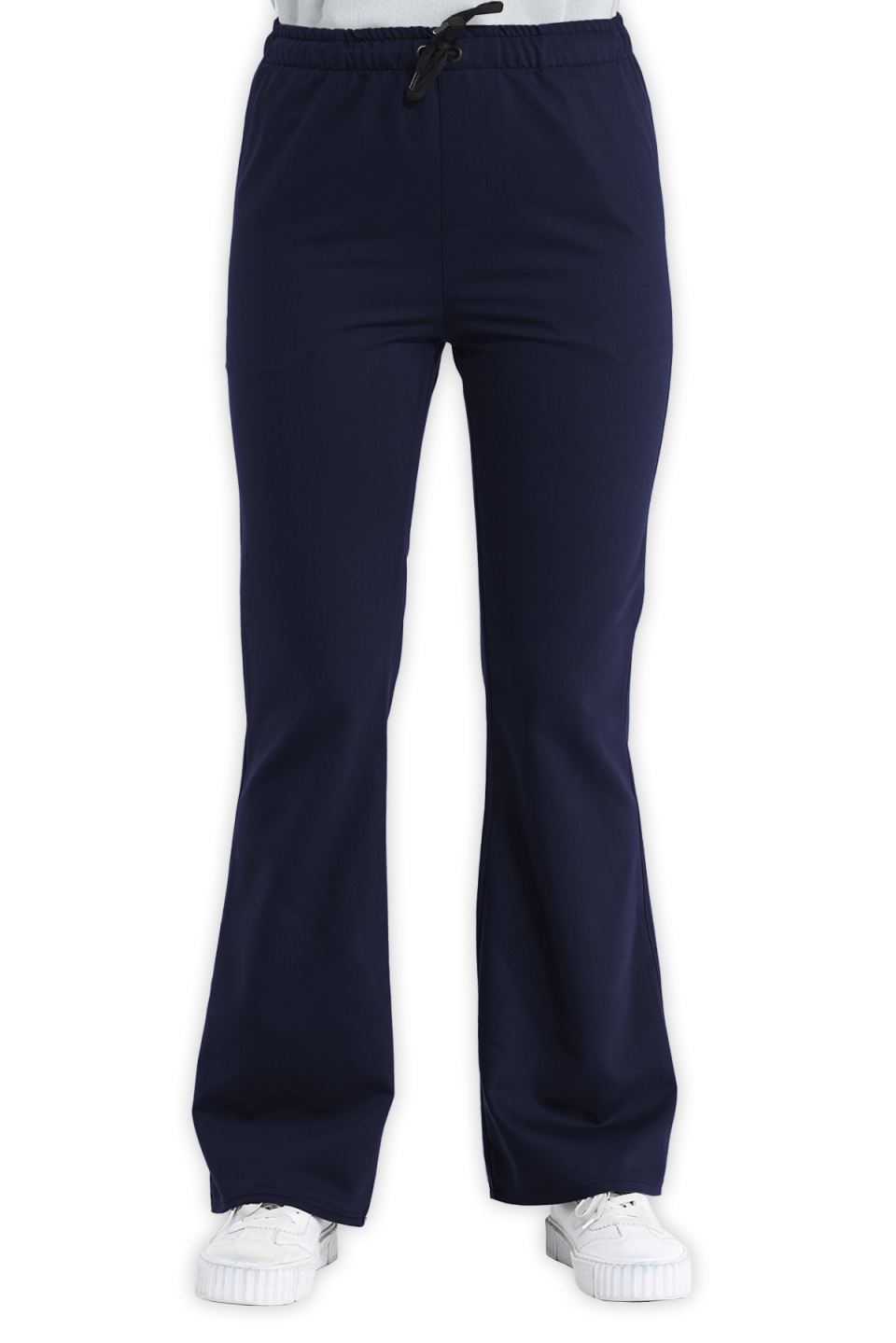LAME Uniform Kadın Scrubs Pantolon İspanyol Paça – Lacivert
