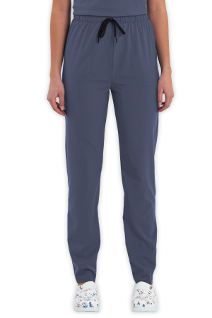 LAME Uniform Kadın Scrubs Takım – Açık Gri
