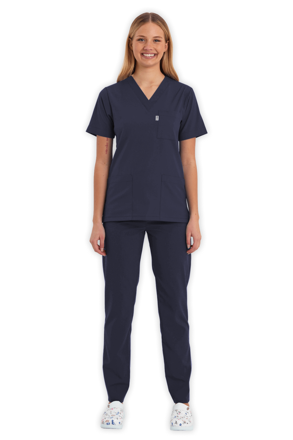 LAME Uniform Kadın Scrubs Takım – Antrasit