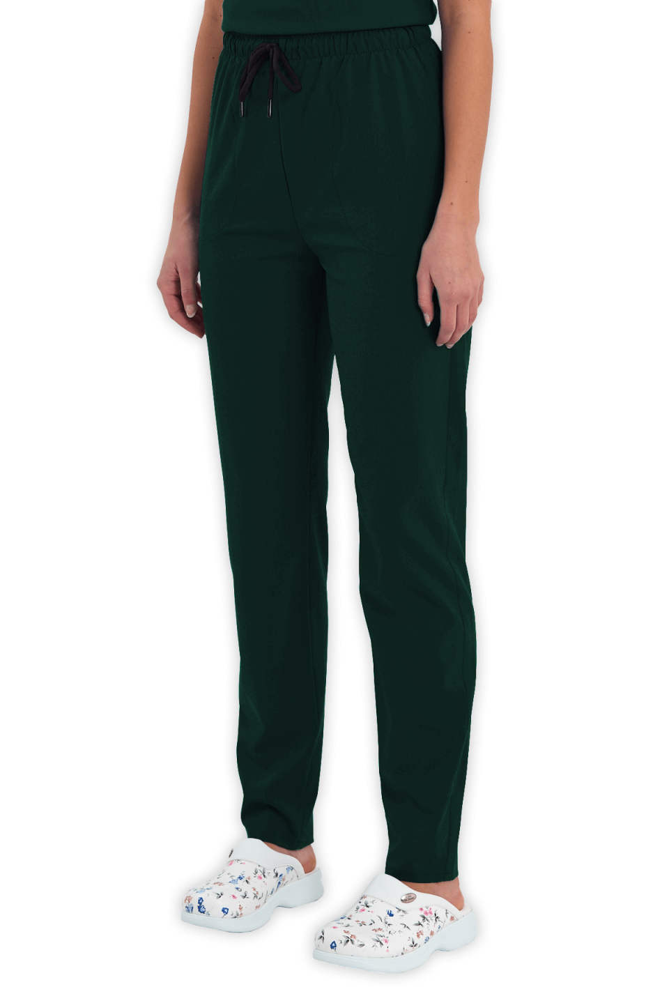 LAME Uniform Kadın Scrubs Pantolon – Avcı Yeşili