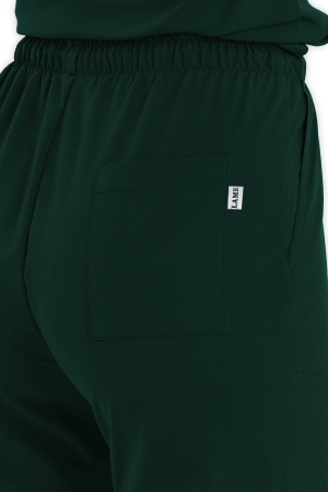 LAME Uniform Kadın Scrubs Pantolon – Avcı Yeşili