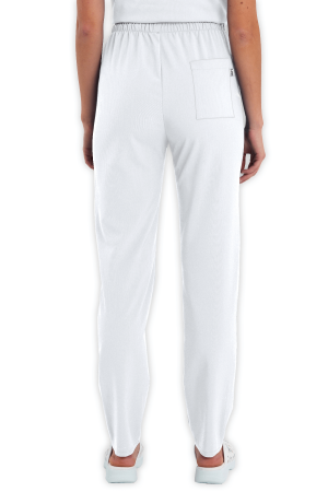 LAME Uniform Kadın Scrubs Pantolon – Beyaz