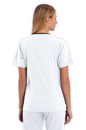 LAME Uniform Kadın Scrubs Takım – Beyaz