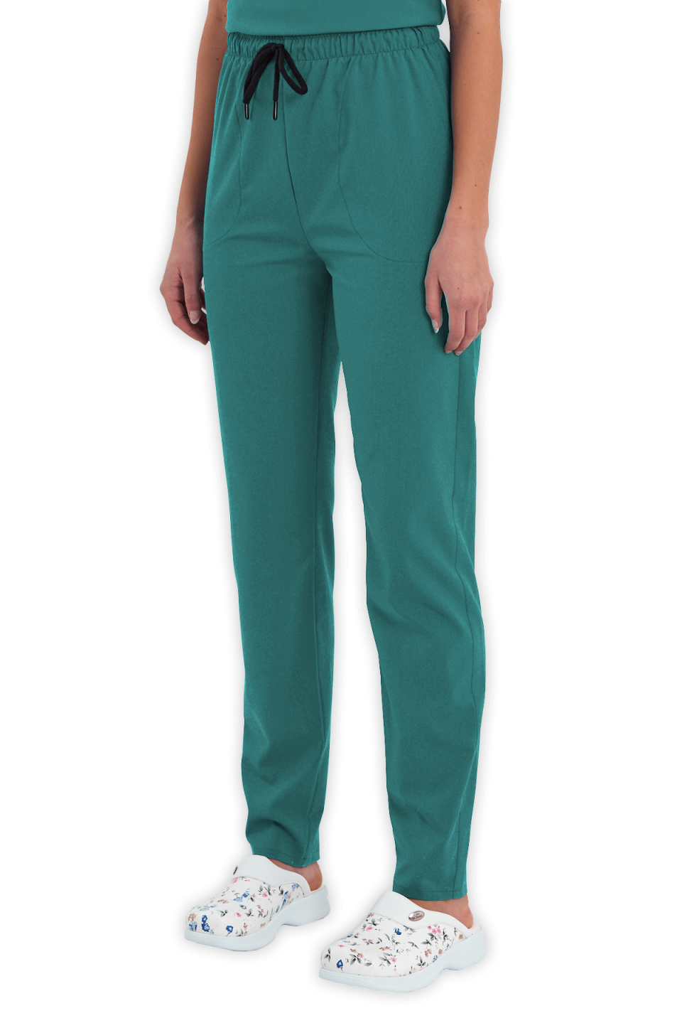 LAME Uniform Kadın Scrubs Pantolon – Cerrahi Yeşil