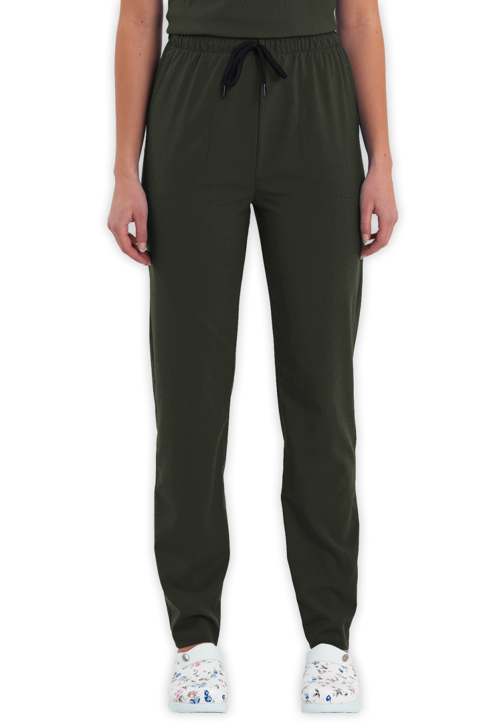 LAME Uniform Kadın Scrubs Pantolon – Haki