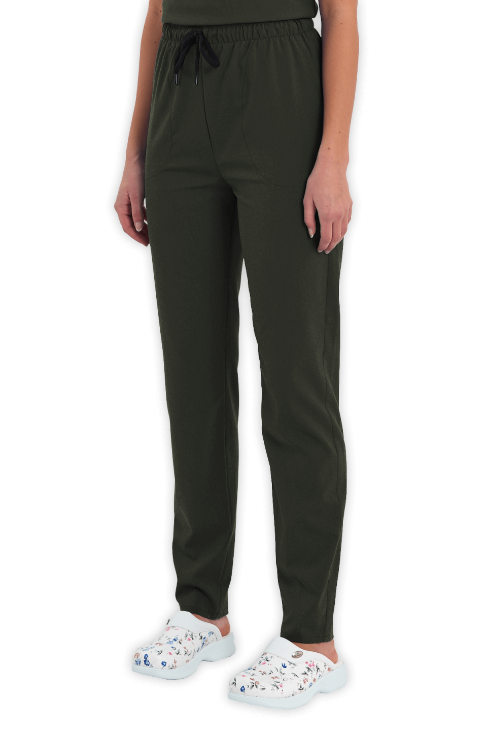 LAME Uniform Kadın Scrubs Pantolon – Haki