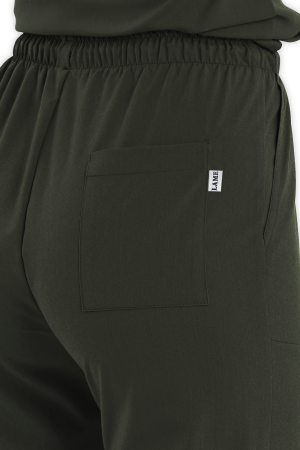 LAME Uniform Kadın Scrubs Pantolon – Haki