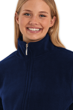 LAME Uniform Kadın Polar Ceket – Lacivert