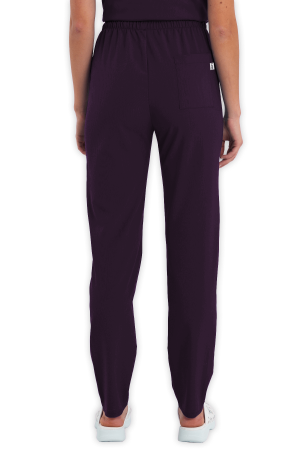 LAME Uniform Kadın Scrubs Pantolon – Mürdüm
