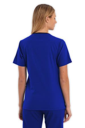 LAME Uniform Kadın Scrubs Takım – Saks Mavisi