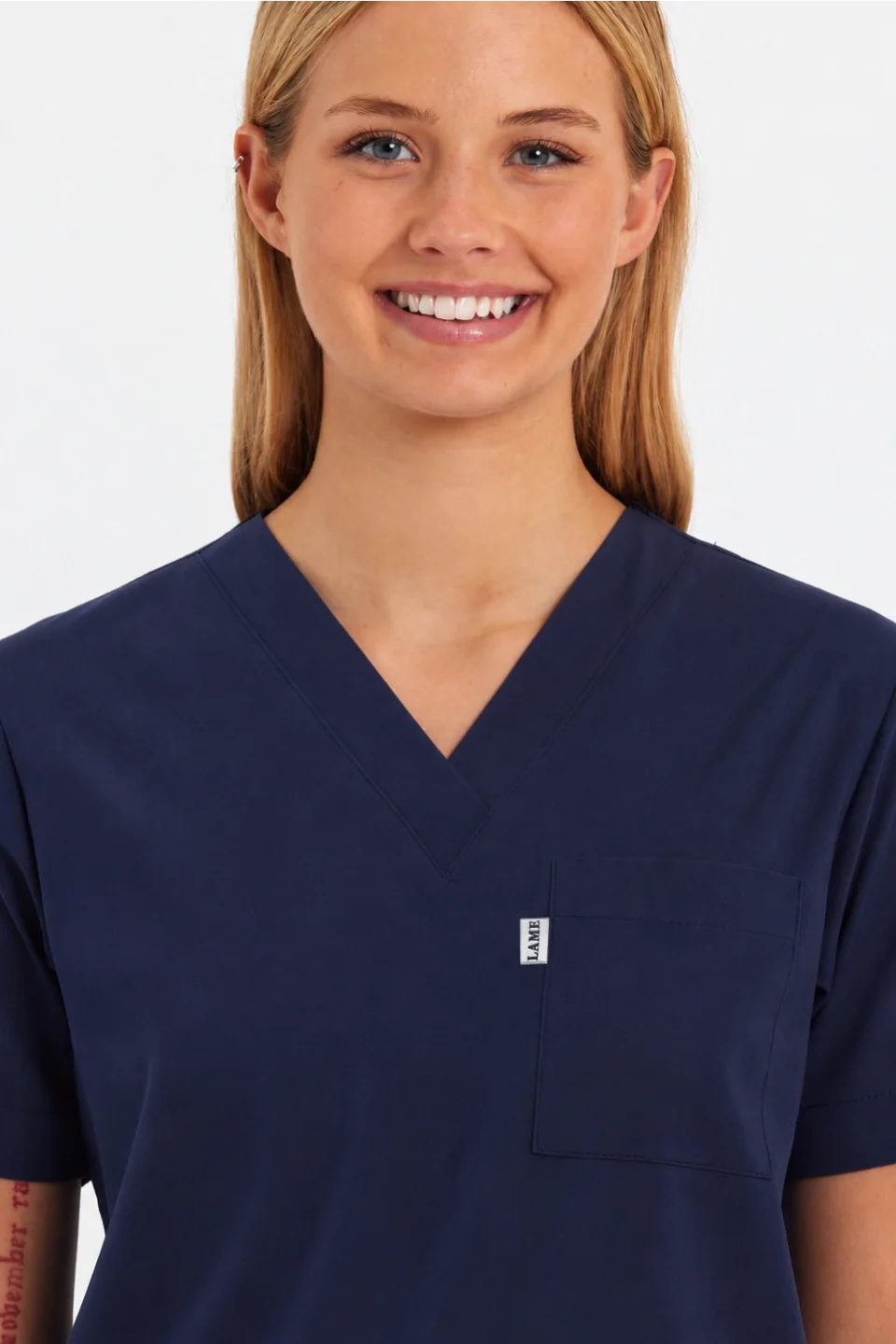 LAME Uniform Kadın Scrubs Takım – Lacivert (Patriot Blue)