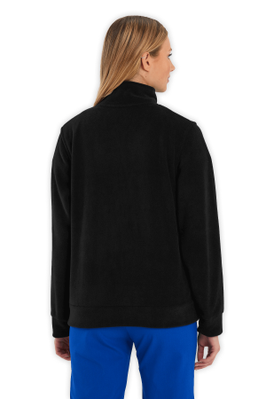 LAME Uniform Kadın Polar Ceket – Siyah