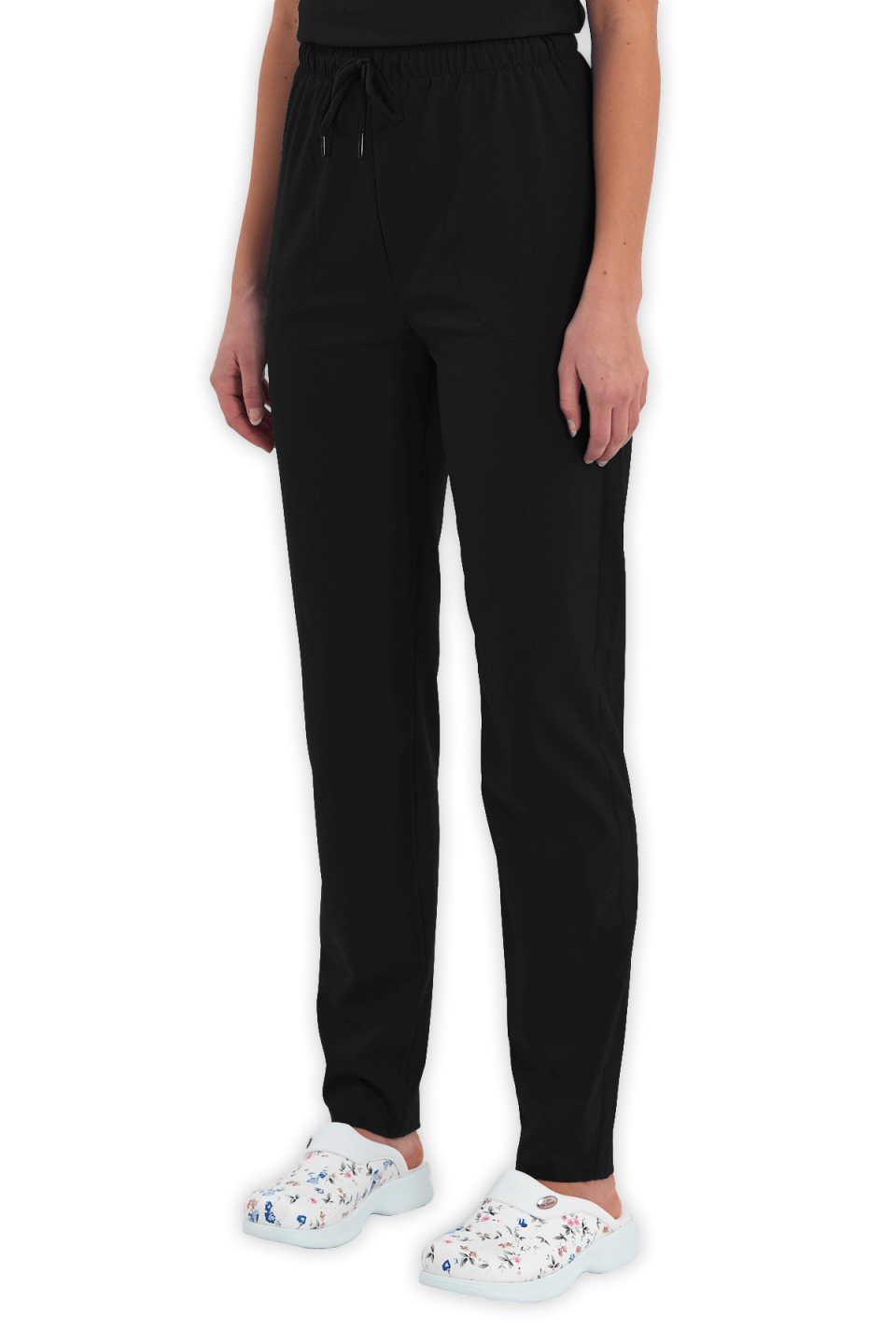 LAME Uniform Kadın Scrubs Pantolon – Siyah