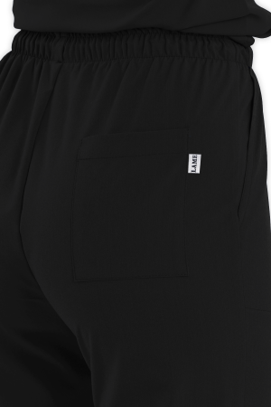 LAME Uniform Kadın Scrubs Pantolon – Siyah