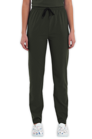 LAME Uniform Tesettür Scrubs Takım – Haki