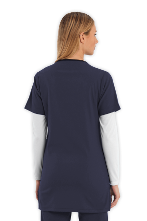 LAME Uniform Tunik Scrubs Üst – Antrasit