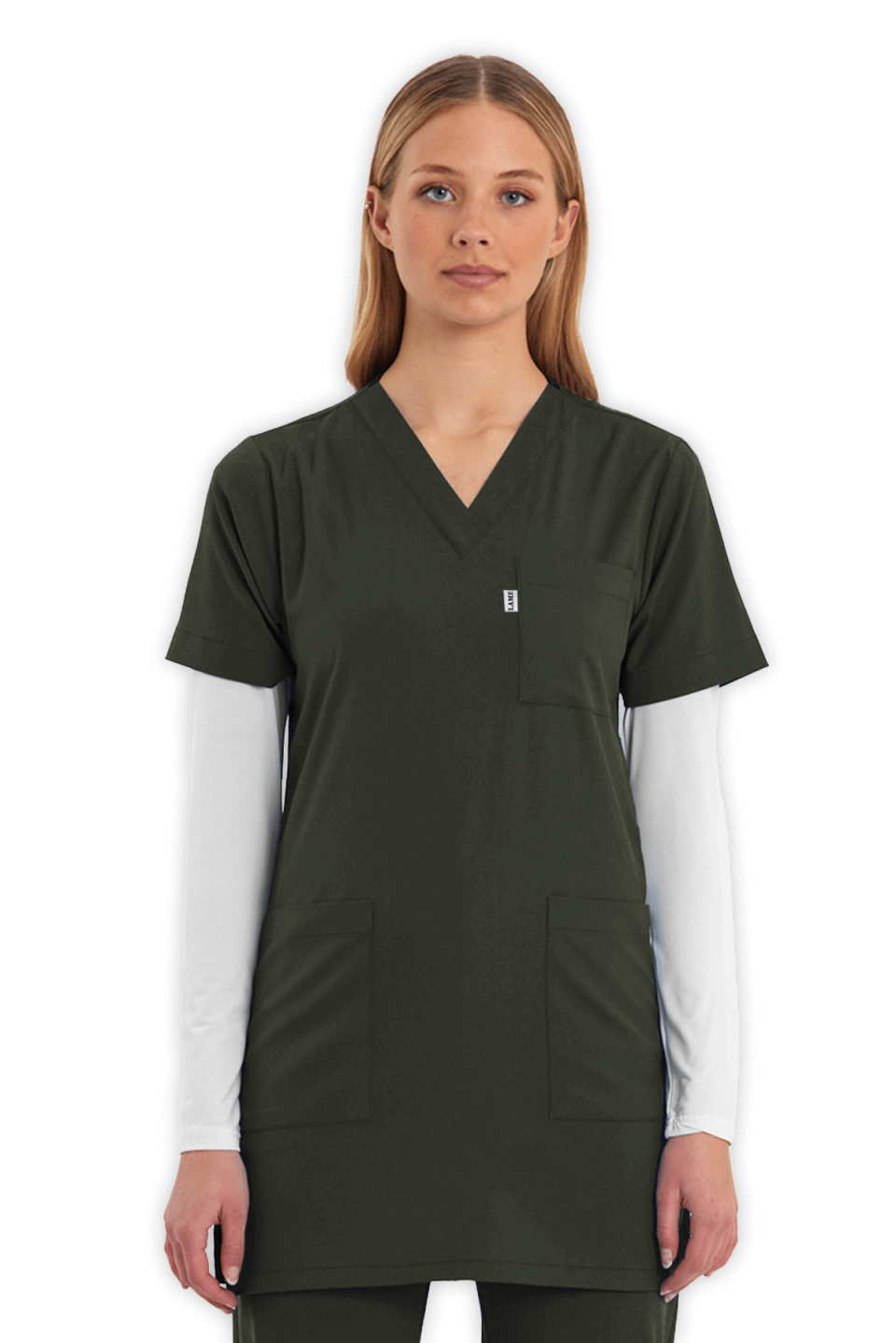 LAME Uniform Tunik Scrubs Takım – Haki