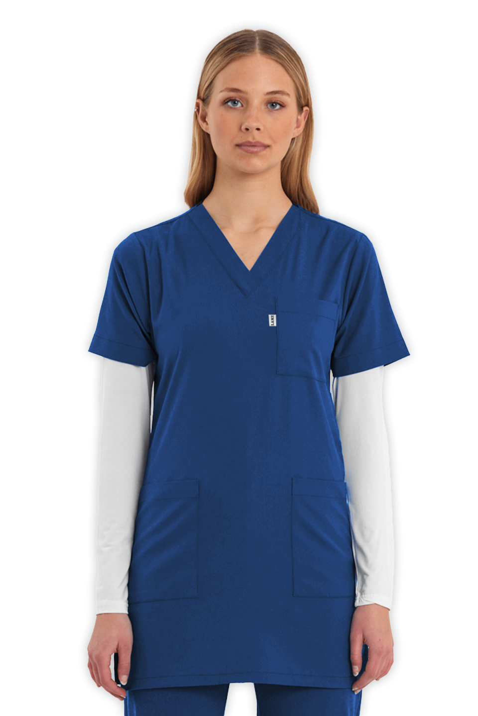 LAME Uniform Tunik Scrubs Takım – Petrol Mavisi