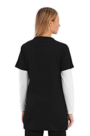 LAME Uniform Tunik Scrubs Takım – Siyah